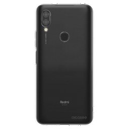 Átlátszó szilikon tok az alábbi mobiltelefonokra Xiaomi Redmi 7 - Clear