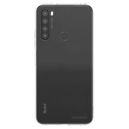 Átlátszó szilikon tok az alábbi mobiltelefonokra Xiaomi Redmi Note 8 - Clear