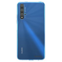 Átlátszó szilikon tok az alábbi mobiltelefonokra Huawei Nova 5T - Clear