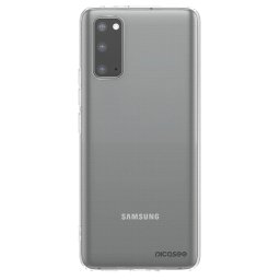 Átlátszó szilikon tok az alábbi mobiltelefonokra Samsung Galaxy S20 G980F - Clear