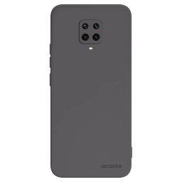 Fekete szilikon tok az alábbi mobiltelefonokra Xiaomi Redmi Note 9 Pro - Clear