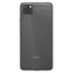 Átlátszó szilikon tok az alábbi mobiltelefonokra Huawei Y5P - Clear
