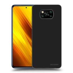 Fekete szilikon tok az alábbi mobiltelefonokra Xiaomi Poco X3 - Clear