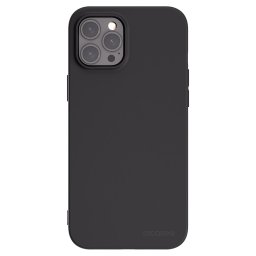 Fekete szilikon tok az alábbi mobiltelefonokra Apple iPhone 12 Pro Max - Clear
