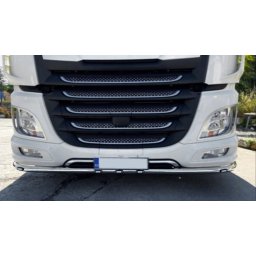 DAF XF 106 inox lökhárító konzol egyrészes