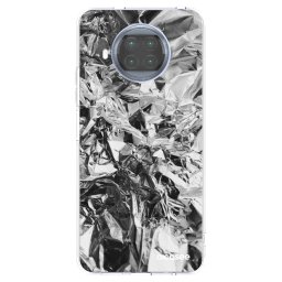 Átlátszó szilikon tok az alábbi mobiltelefonokra Xiaomi Mi 10T Lite - Chrome