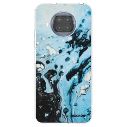 Átlátszó szilikon tok az alábbi mobiltelefonokra Xiaomi Mi 10T Lite - Organic blue