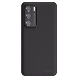 Fekete szilikon tok az alábbi mobiltelefonokra Huawei P40 - Clear