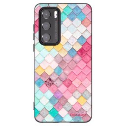 Fekete szilikon tok az alábbi mobiltelefonokra Huawei P40 - Colorful roof