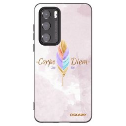 Fekete szilikon tok az alábbi mobiltelefonokra Huawei P40 - Carpe Diem