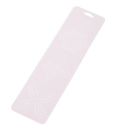 Prym sablon/stencil tűzéshez, 10x38cm, mandala - 610101