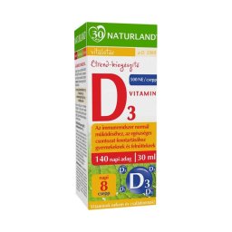 Naturland D3-vitamin étrend-kiegészítő csepp 30ml