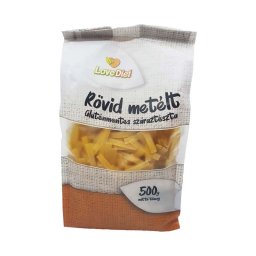 Love Diet rövid metélt gluténmentes száraztészta 500g