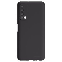 Fekete szilikon tok az alábbi mobiltelefonokra Huawei P Smart 2021 - Clear
