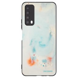 Fekete szilikon tok az alábbi mobiltelefonokra Huawei P Smart 2021 - Splash