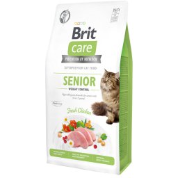 Brit Care Cat Grain Free SENIOR - WEIGHT CONTROL Chicken 7kg