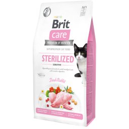 Brit Care Cat Grain Free STERILISED - SENSITIVE Rabbit 7kg