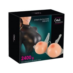 Cottelli - szilikon push-up felcsatolható mellek (2 × 1200 g)