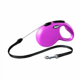 Flexi New Classic zsinórpóráz S 8m 12kg-ig pink
