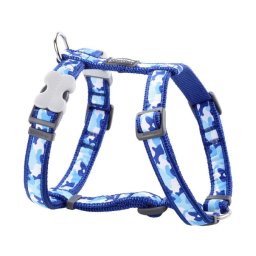 Red Dingo Camouflage Dark Blue Dog hám Xlarge