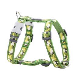 Red Dingo Camouflage Green Dog hám Small