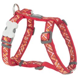 Red Dingo Flanno Red Dog hám Medium