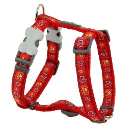 Red Dingo Paw Impressions Red Dog hám Small