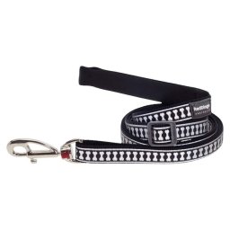 Red Dingo Reflective Black póráz 100-180 cm Medium