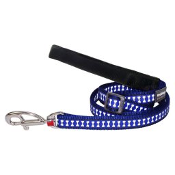 Red Dingo Reflective Dark Blue póráz 100-180 cm Large