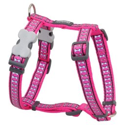 Red Dingo Reflective Hot Pink Dog hám Small