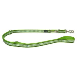 Red Dingo Reflective Lime multi-purpose póráz 200 cm Medium