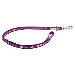 Red Dingo Reflective Purple multi-purpose póráz 200 cm XS