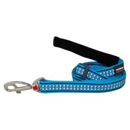 Red Dingo Reflective Turquoise póráz 100-180 cm Medium