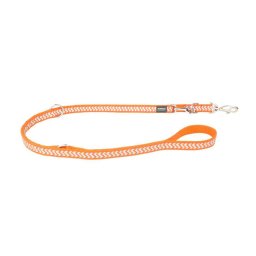 Red Dingo Reflective Ziggy Orange multi-purpose póráz 200 cm Small