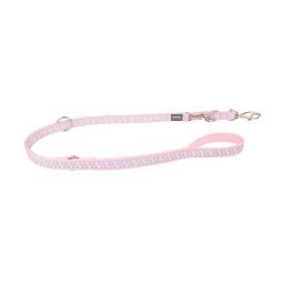 Red Dingo Reflective Ziggy Pink multi-purpose póráz 200 cm XS