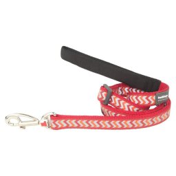 Red Dingo Reflective Ziggy Red póráz 100-180 cm Medium