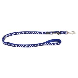 Red Dingo White Spots Dark Blue multi-purpose póráz 200 cm Medium