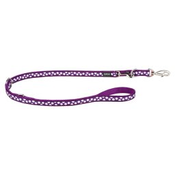 Red Dingo White Spots Purple multi-purpose póráz 200 cm Medium