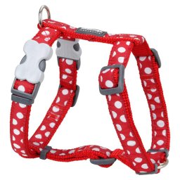 Red Dingo White Spots Red Dog hám XLarge