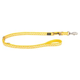 Red Dingo White Spots Yellow multi-purpose póráz 200 cm Medium