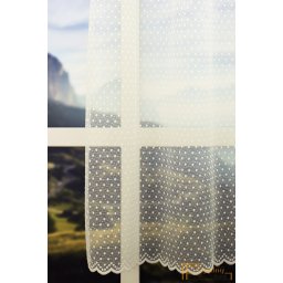 (2 szín 2 méret) Ekru fényáteresztő BELLA függöny R-6812/180