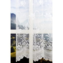 (2 méret) Virág mintás jaquard. R-16506 (15021)/285 - 101fehér