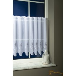 Hímzett voile MELANGE 60 cm