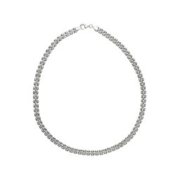 Ezüst nyaklánc kis rollex mintás 925‰-es, 11 g, 40 cm (6 mm)