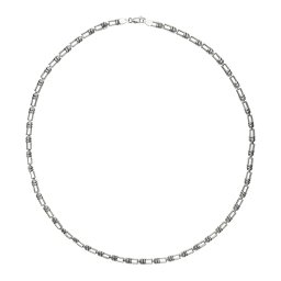 Ezüst nyaklánc keretes szemekkel 925‰-es, 10 g, 50 cm (4 mm)