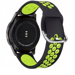 Tech-Protect Softband Samsung Galaxy Watch 3 szíj 45mm (fekete-sárga)