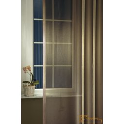 (7 szín) Sötétbarna Dreher organza MIRA 300 cm+ózs