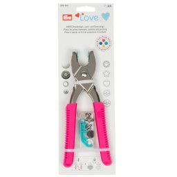 I love PRYM VARIO patentozó és ringliző készlet, 390902 Pink
