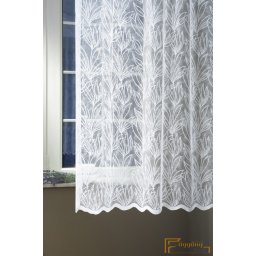 (2 méret) Fehér jaquard függöny 7325/280cm