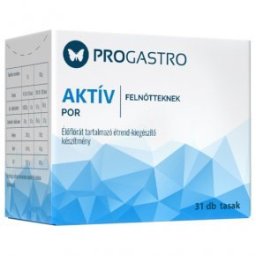 Progastro Aktív Élőflórát tartalmazó étrend-kiegészítő por - 31 tasak